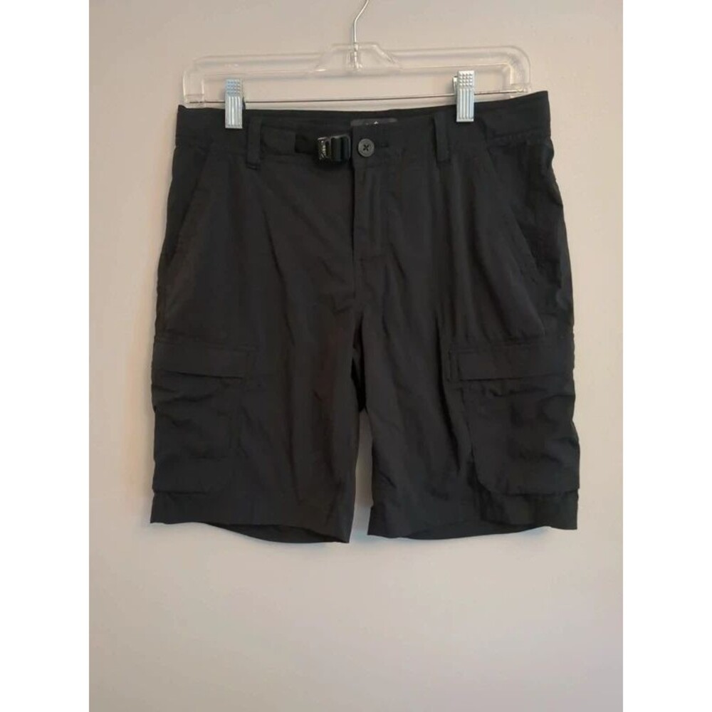 REI Co-op Sahara Black Relaxed Cargo Hiking Outdoor Shorts - Women's Size 6